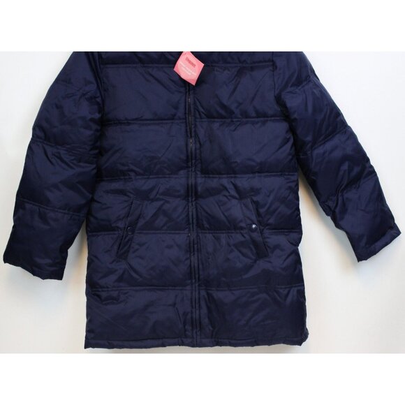 2008 Gymboree Candy Shoppe Water-Resistant Puffer Coat sz L 10-12 NWT Faux Fur - Picture 3 of 7